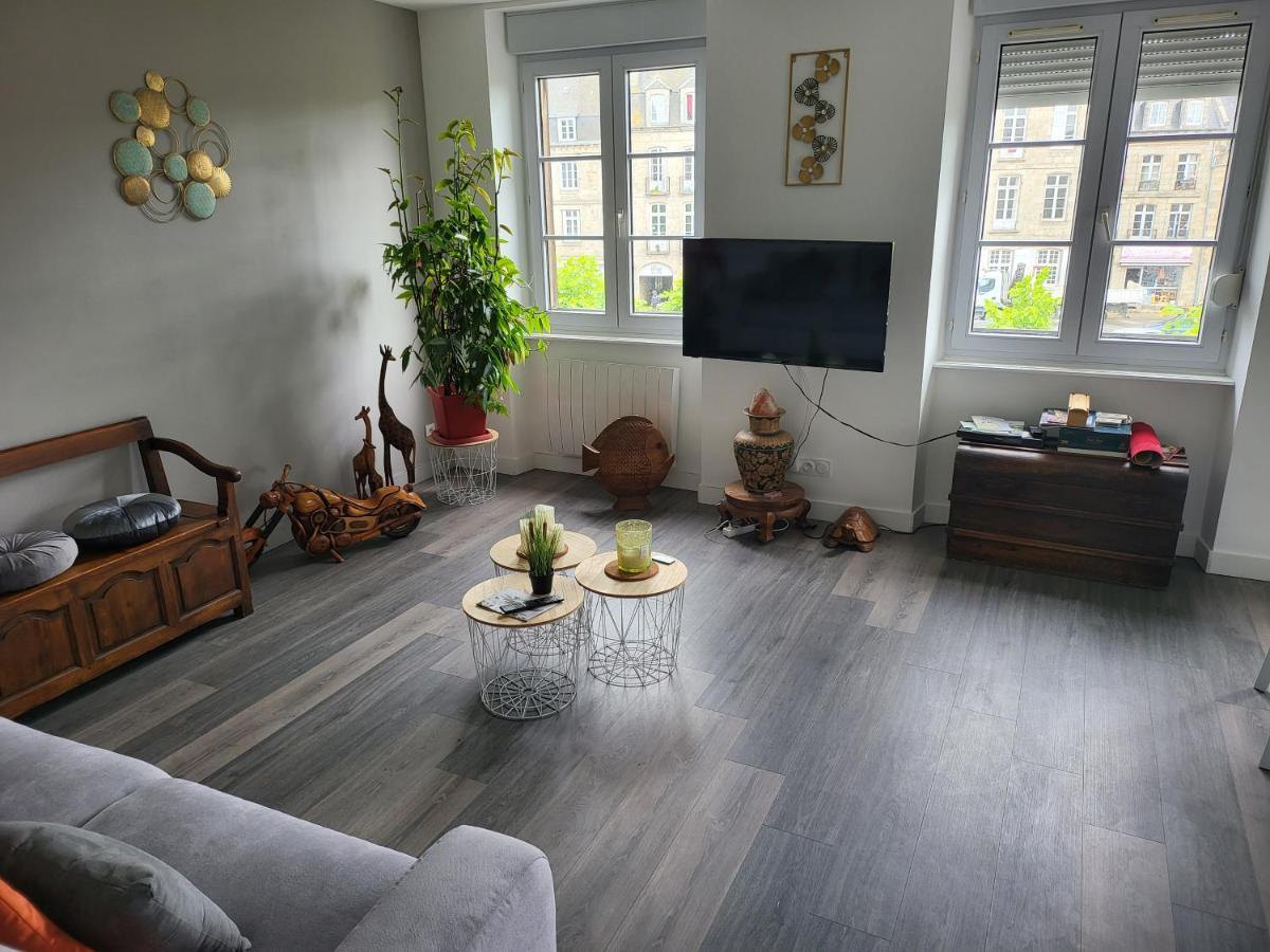 Les Appartements Du Marche Dinan Exterior photo